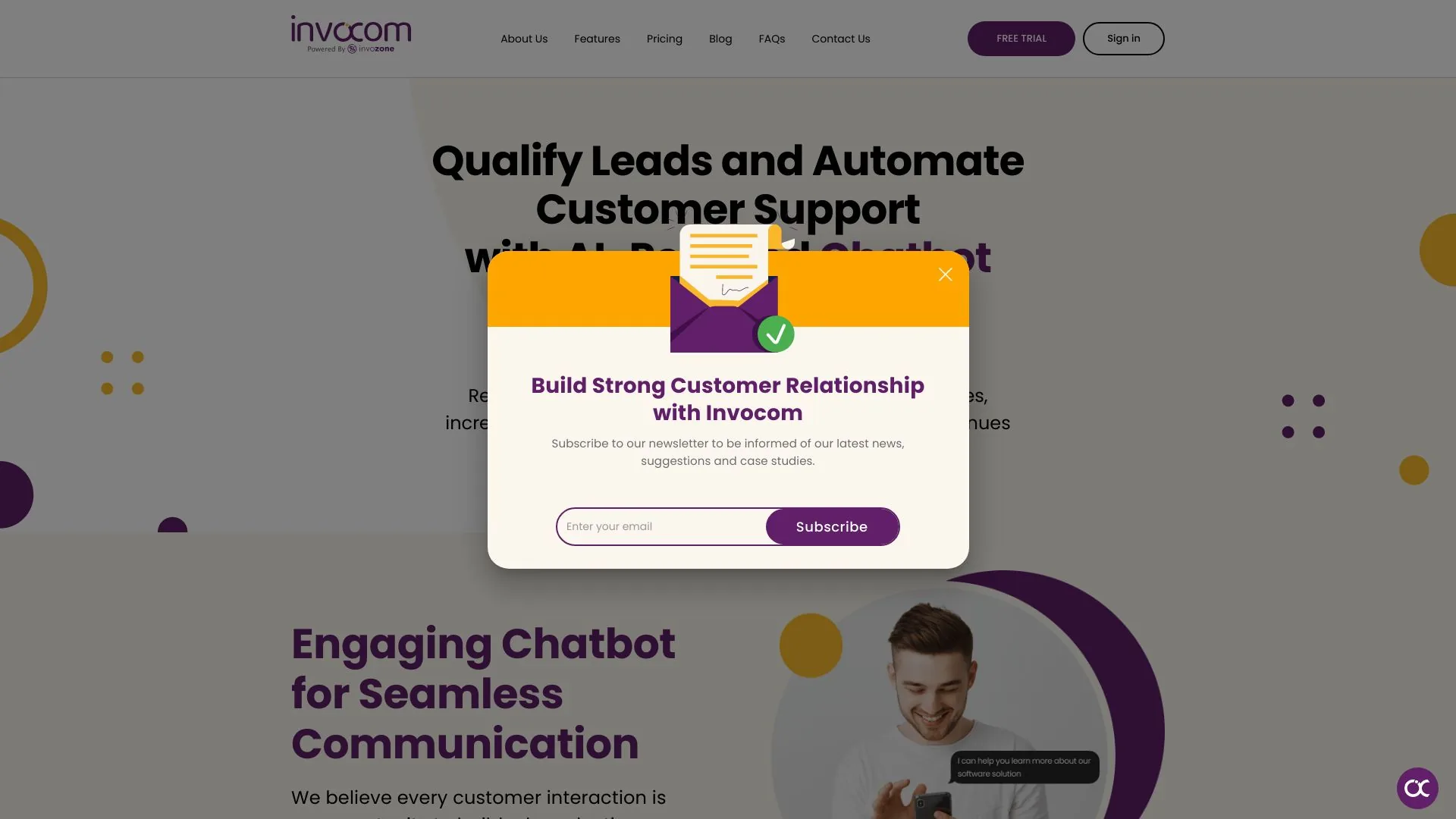 Invocom screenshot