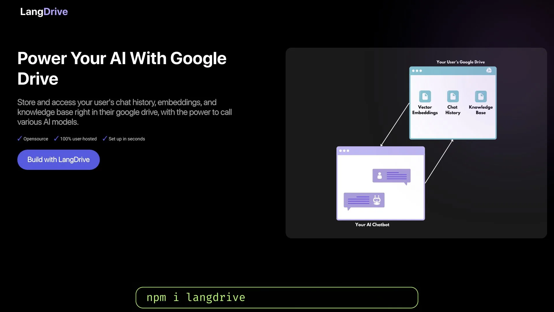 LangDrive screenshot