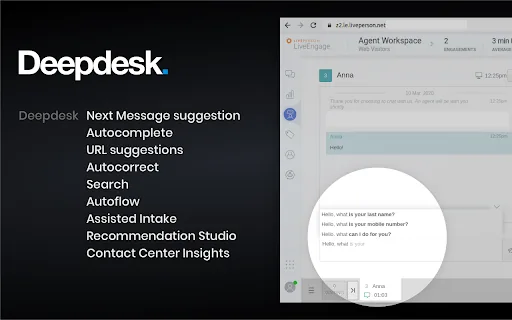 Deepdesk screenshot