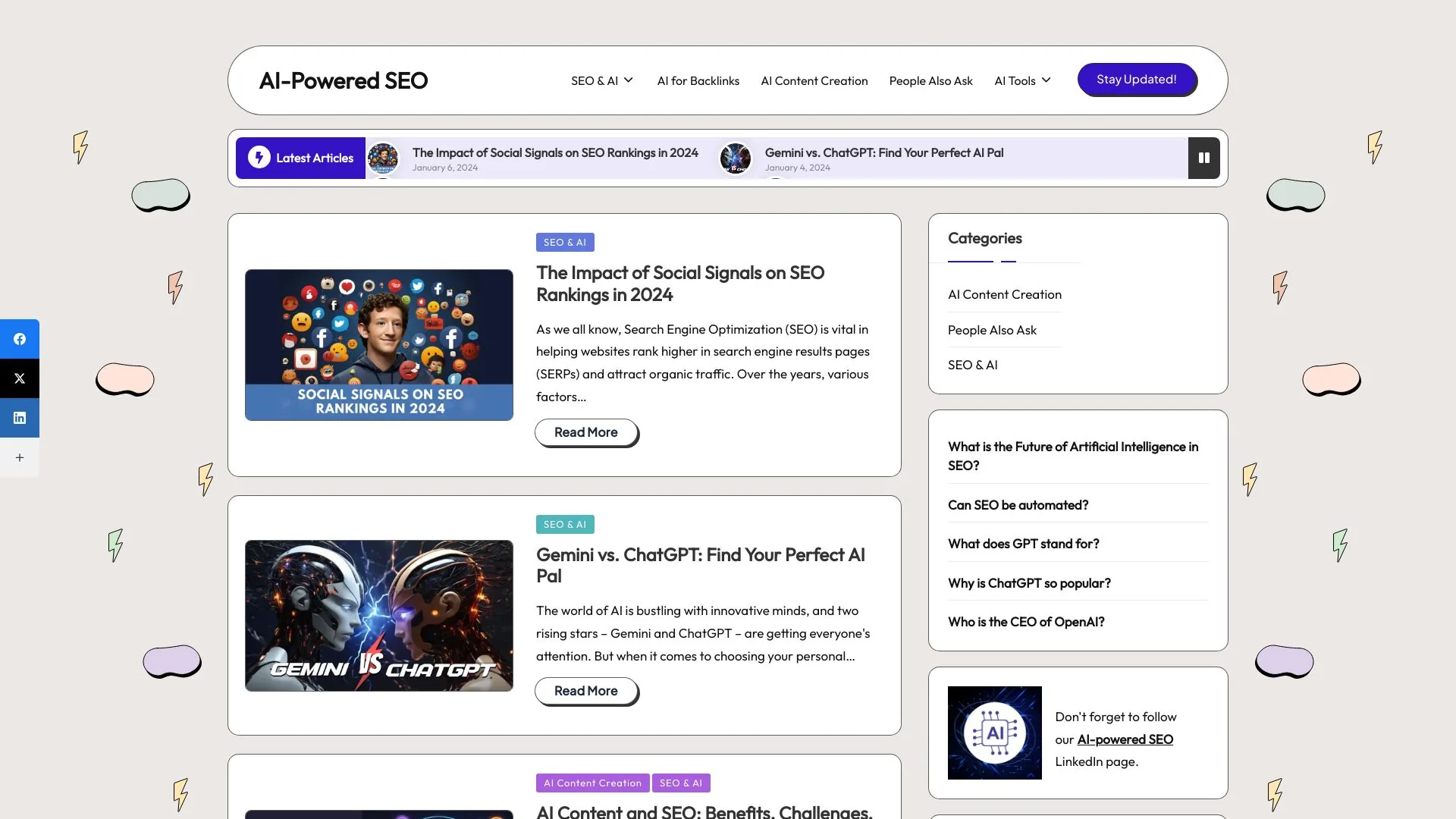 AI-Powered SEO screenshot