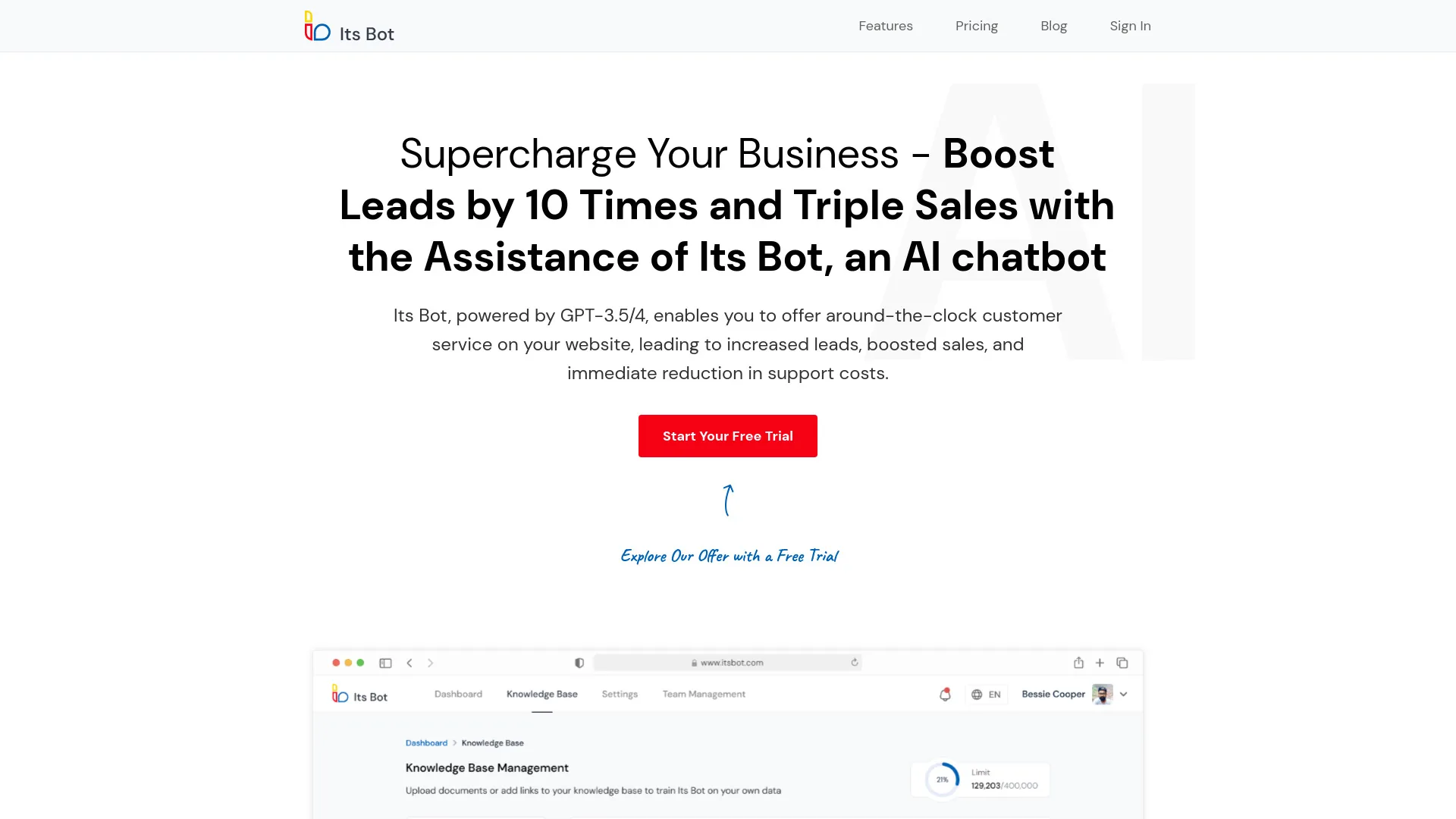 ItsBot screenshot