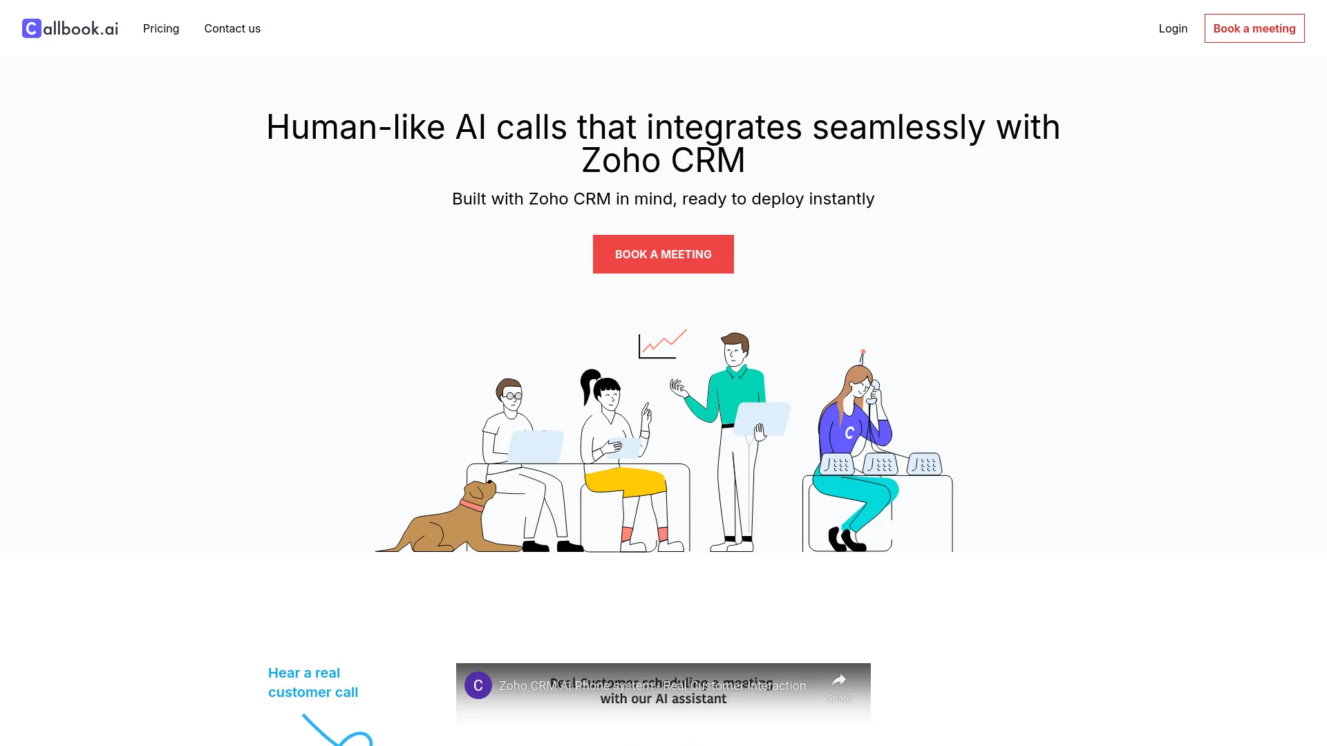 Callbook.ai screenshot