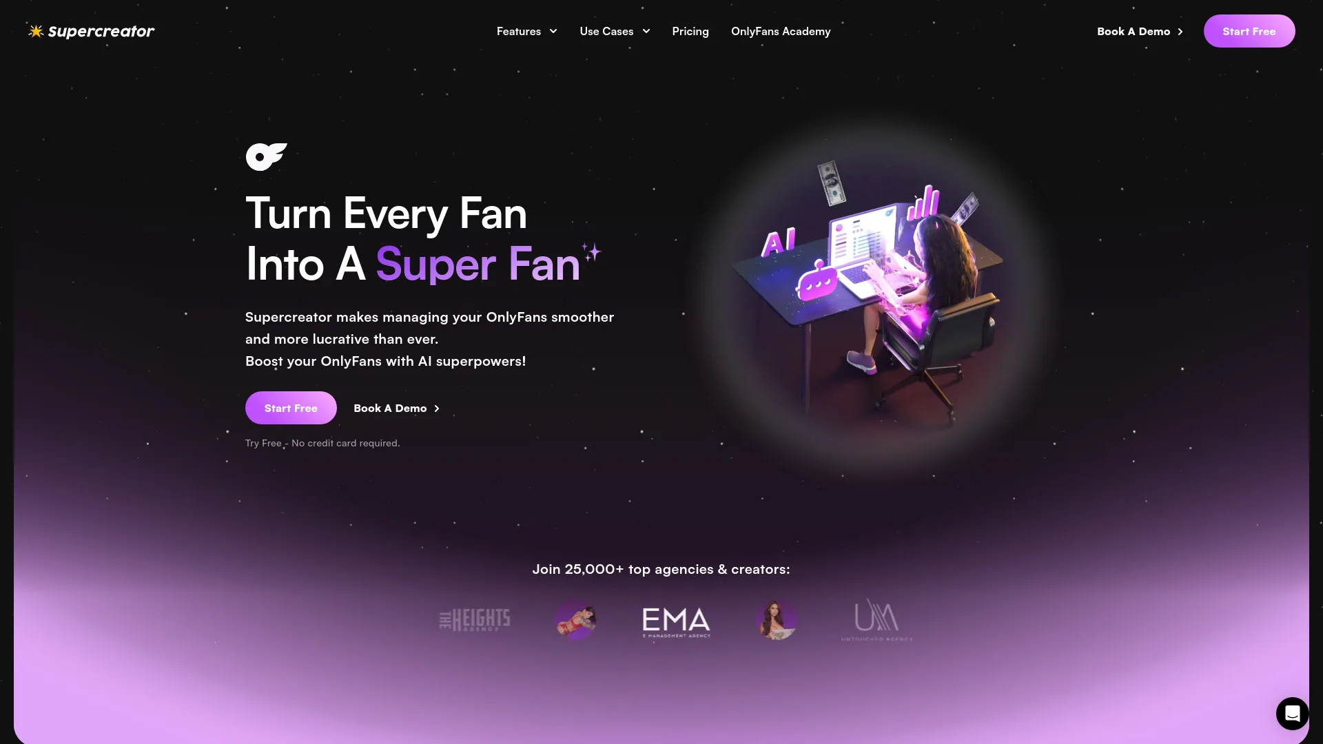 Supercreator AI for OnlyFans screenshot