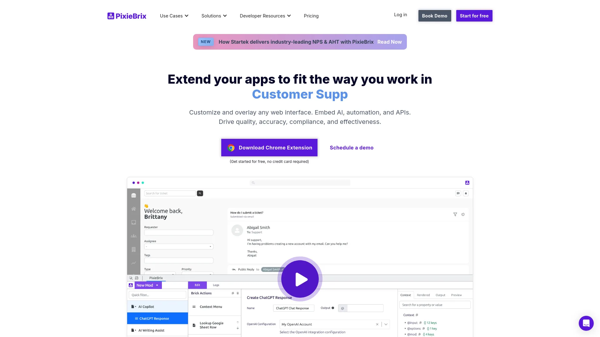 PixieBrix screenshot