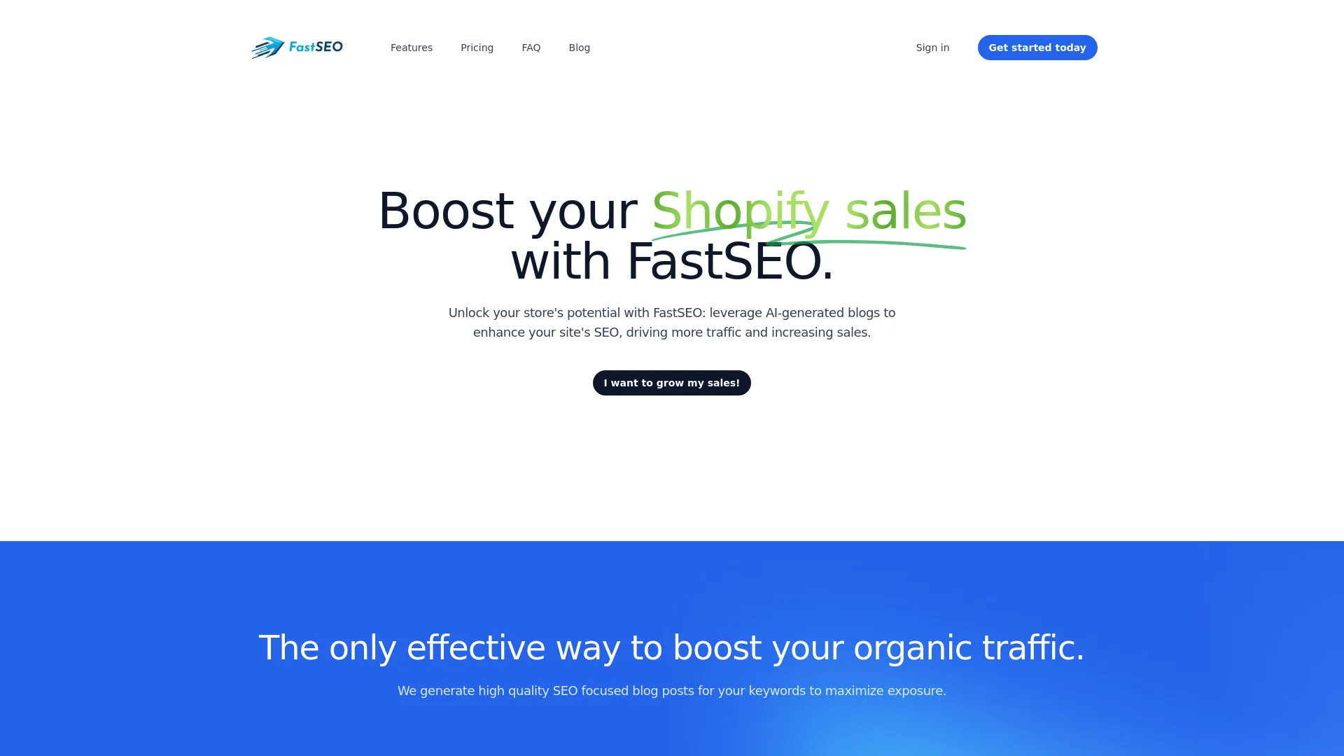 FastSEO screenshot