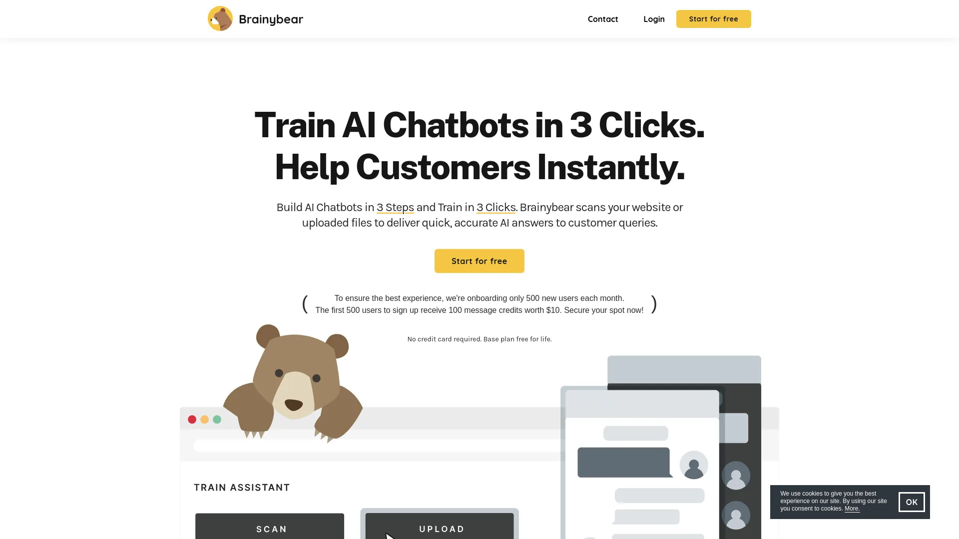 BrainyBear AI Chatbots screenshot