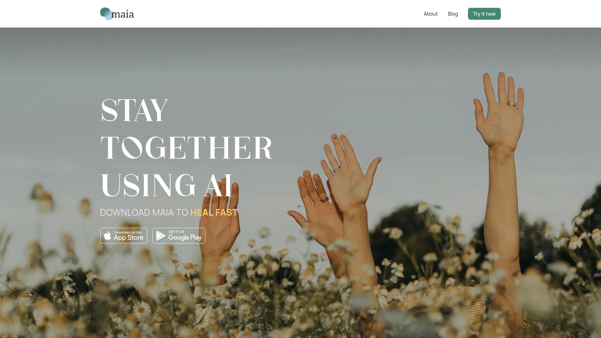 Maia | AI relationship app for couples screenshot
