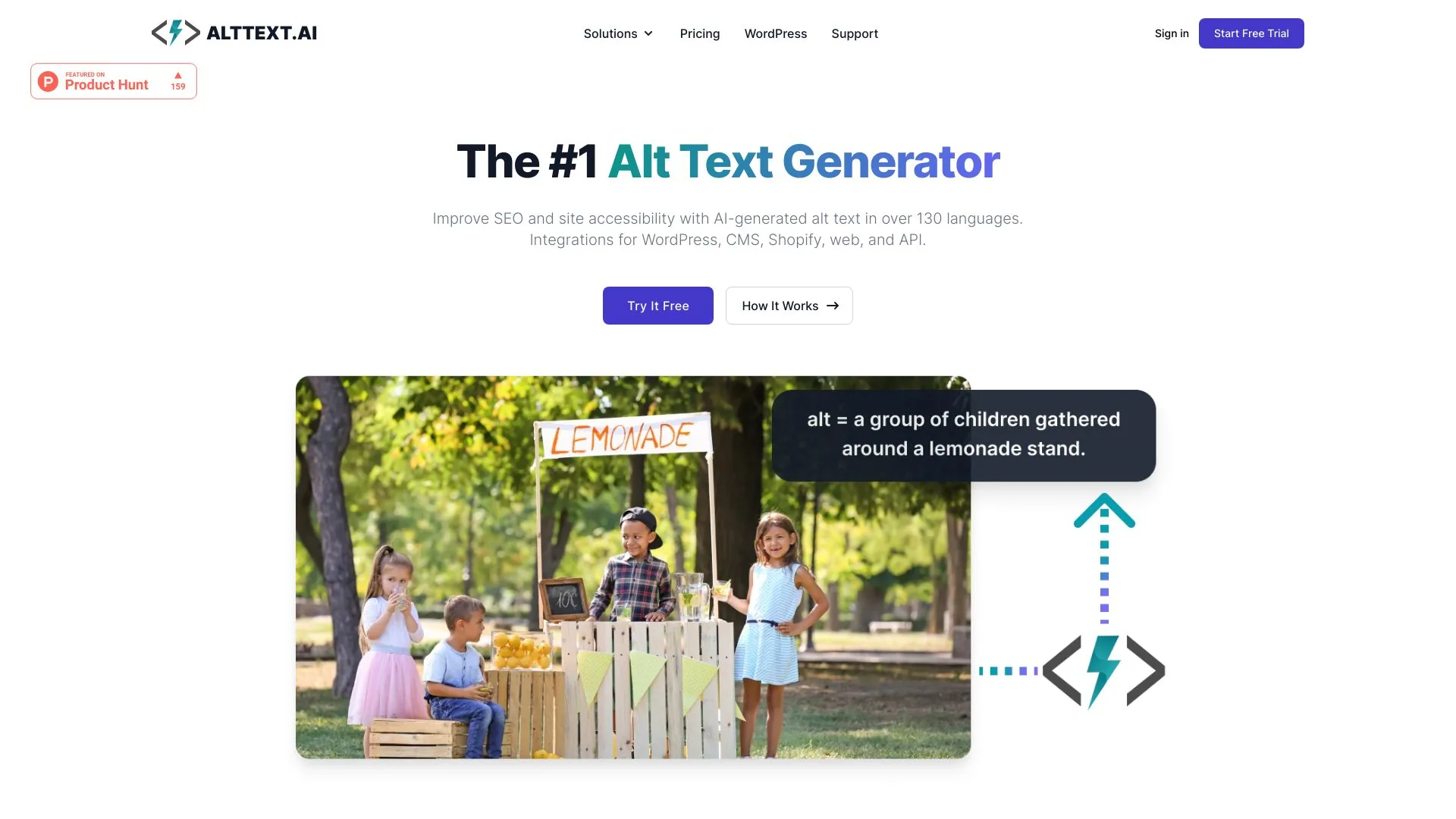 AltText.ai screenshot