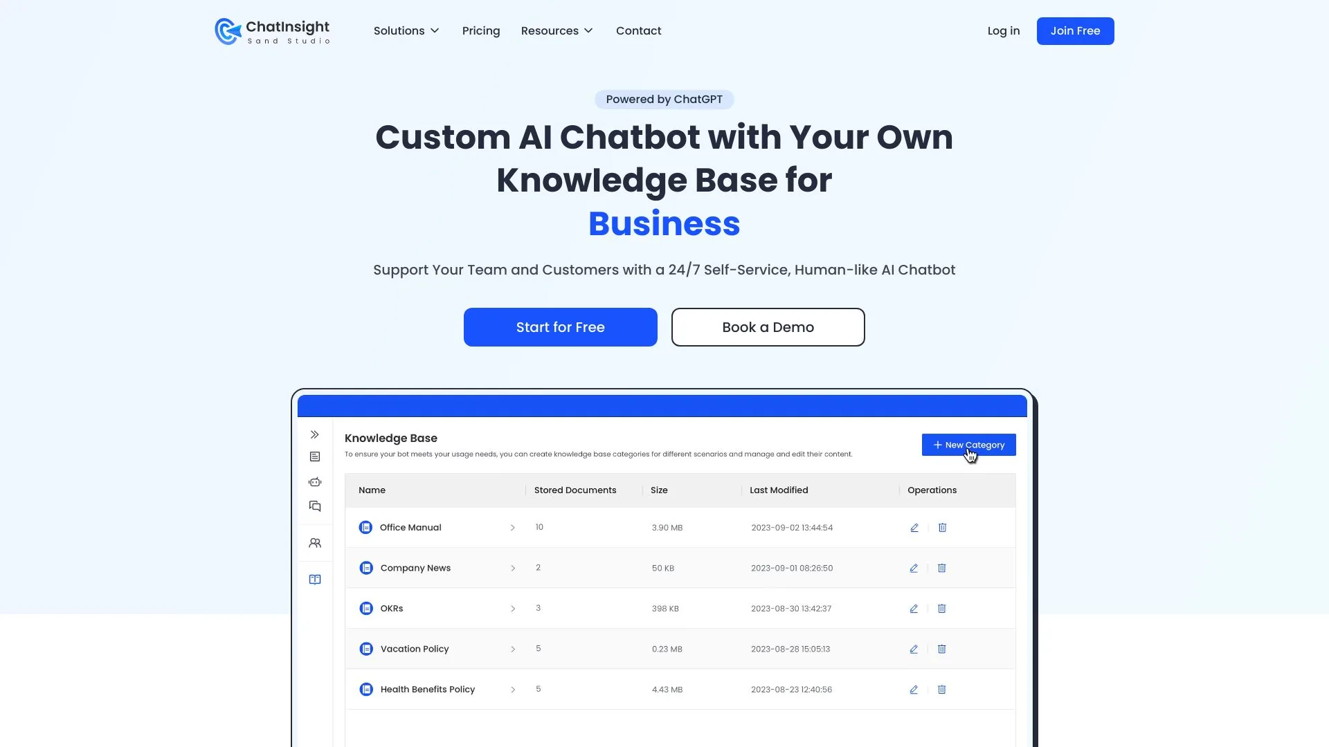 ChatInsight screenshot