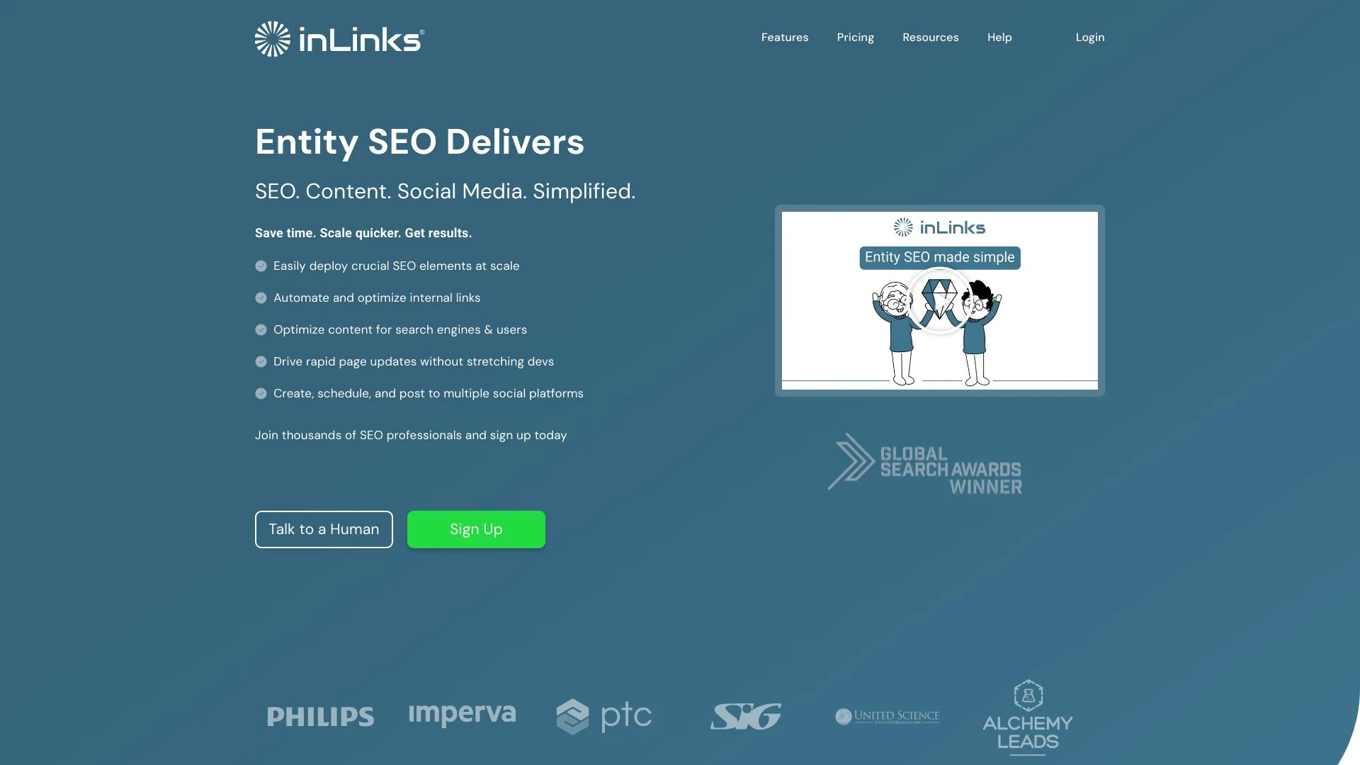 InLinks® Entity SEO Tool - InLinks screenshot