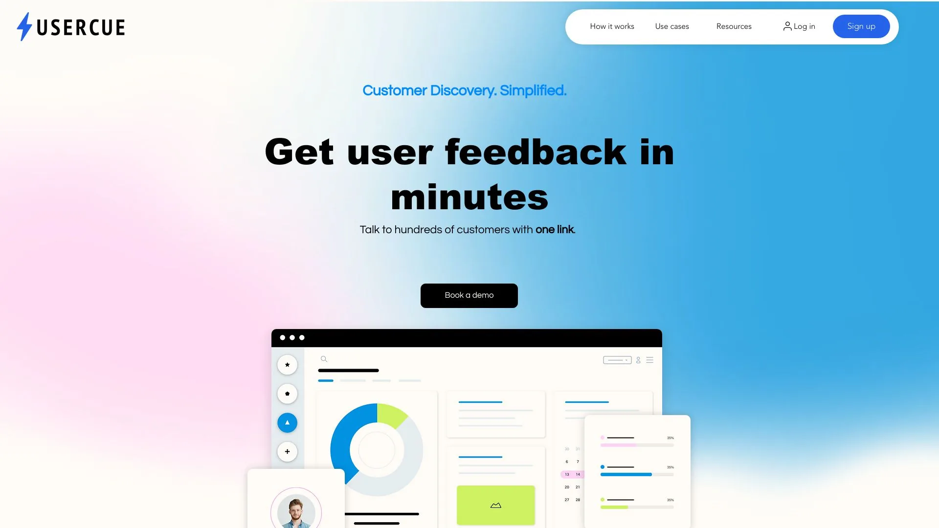 Usercue screenshot