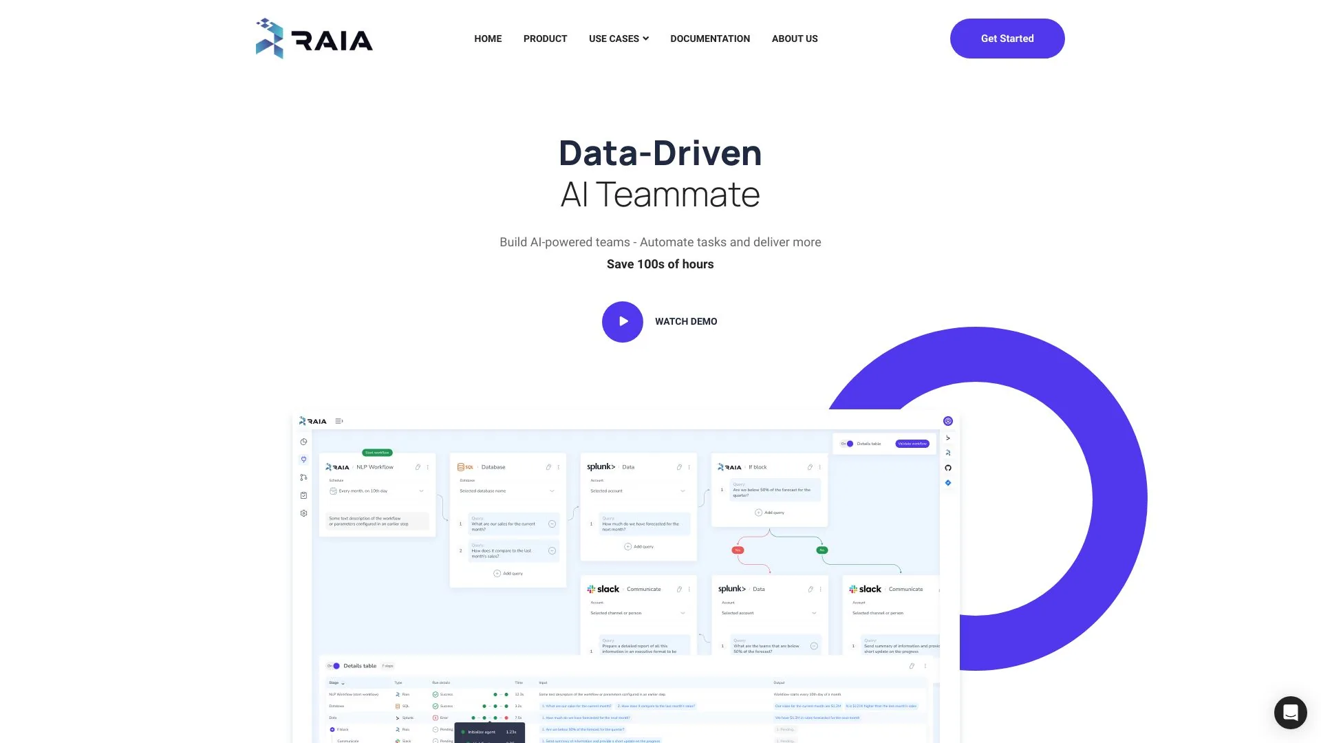 Raia screenshot