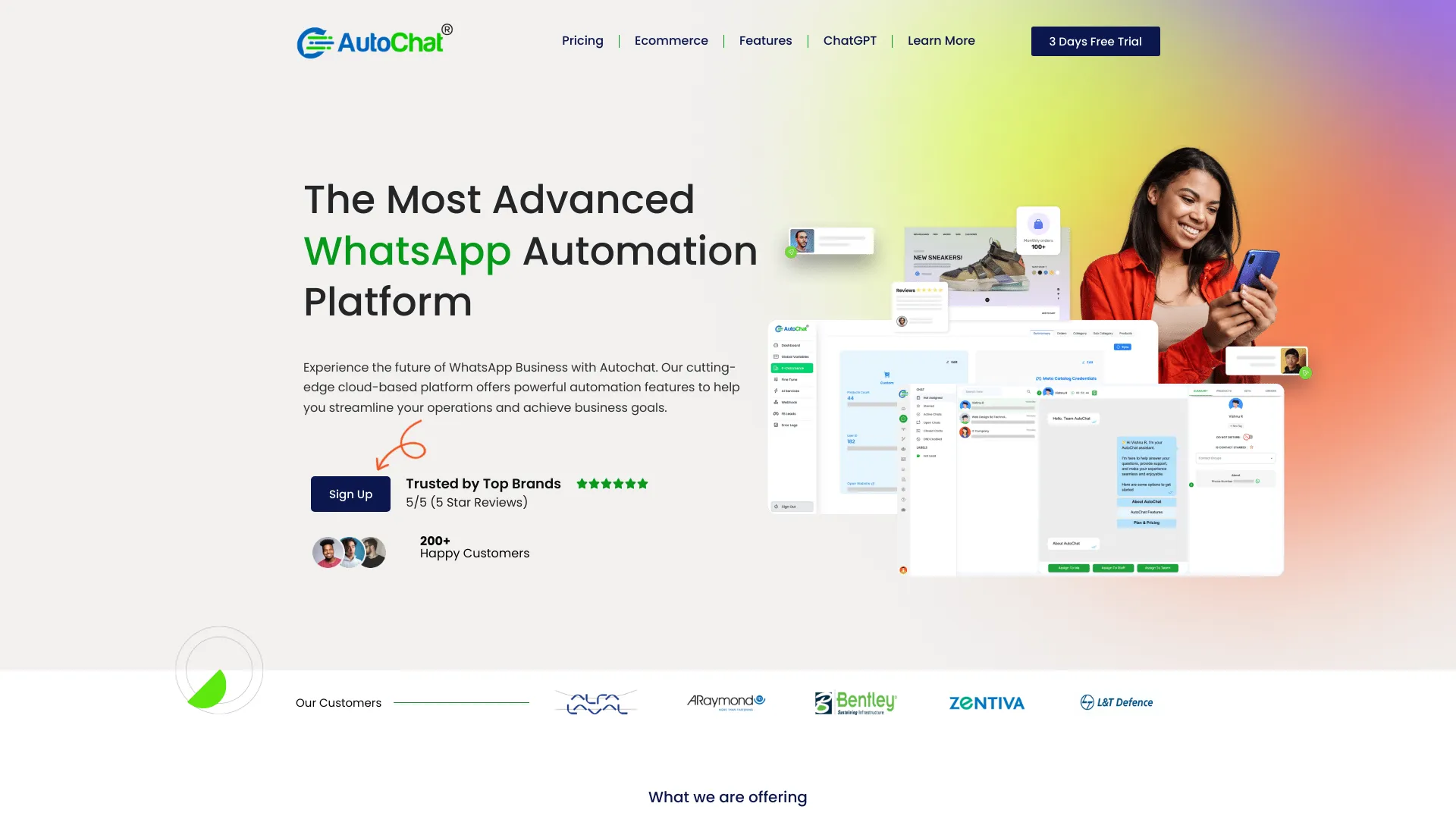 Autochat screenshot