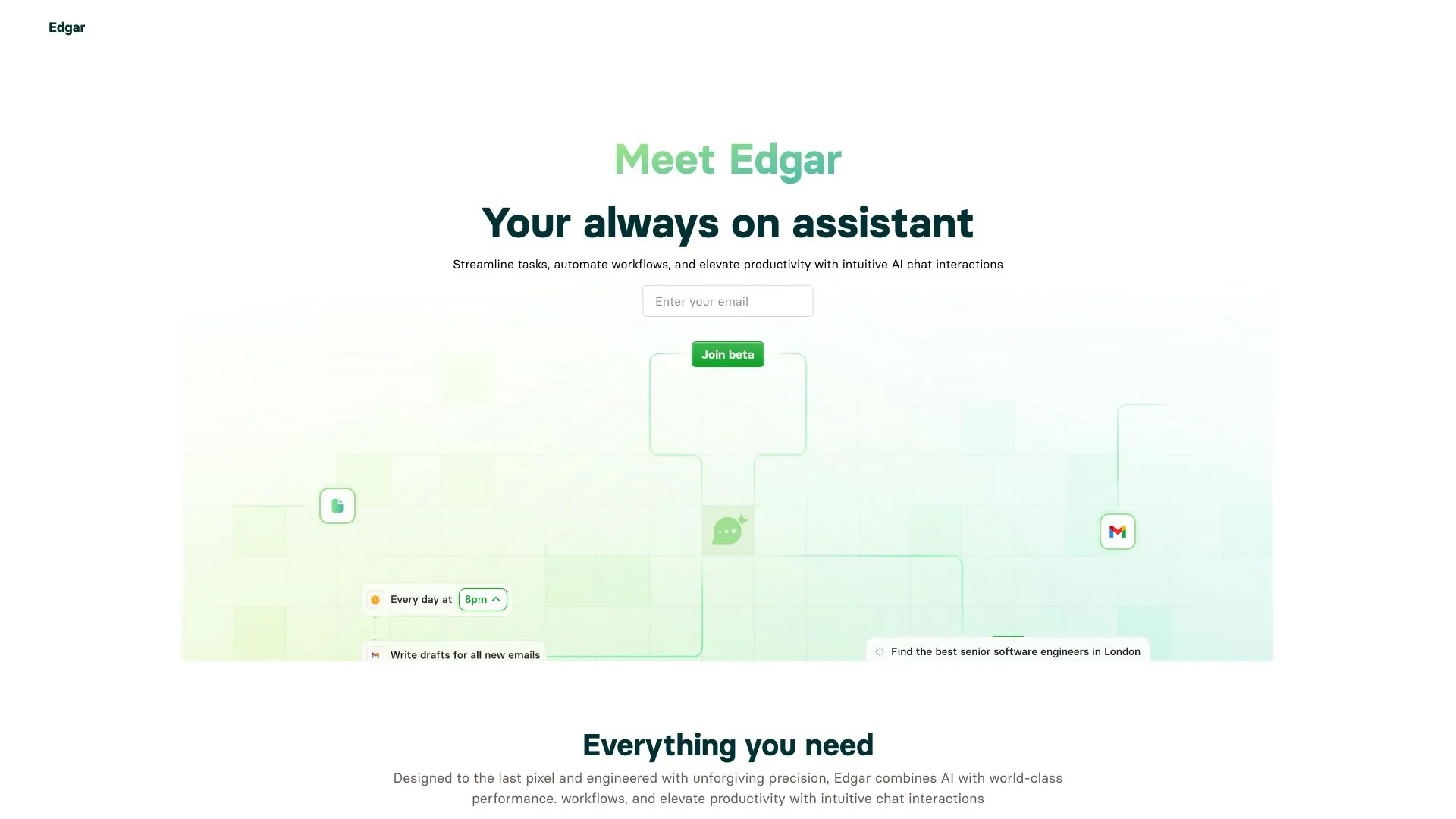 Edgar screenshot