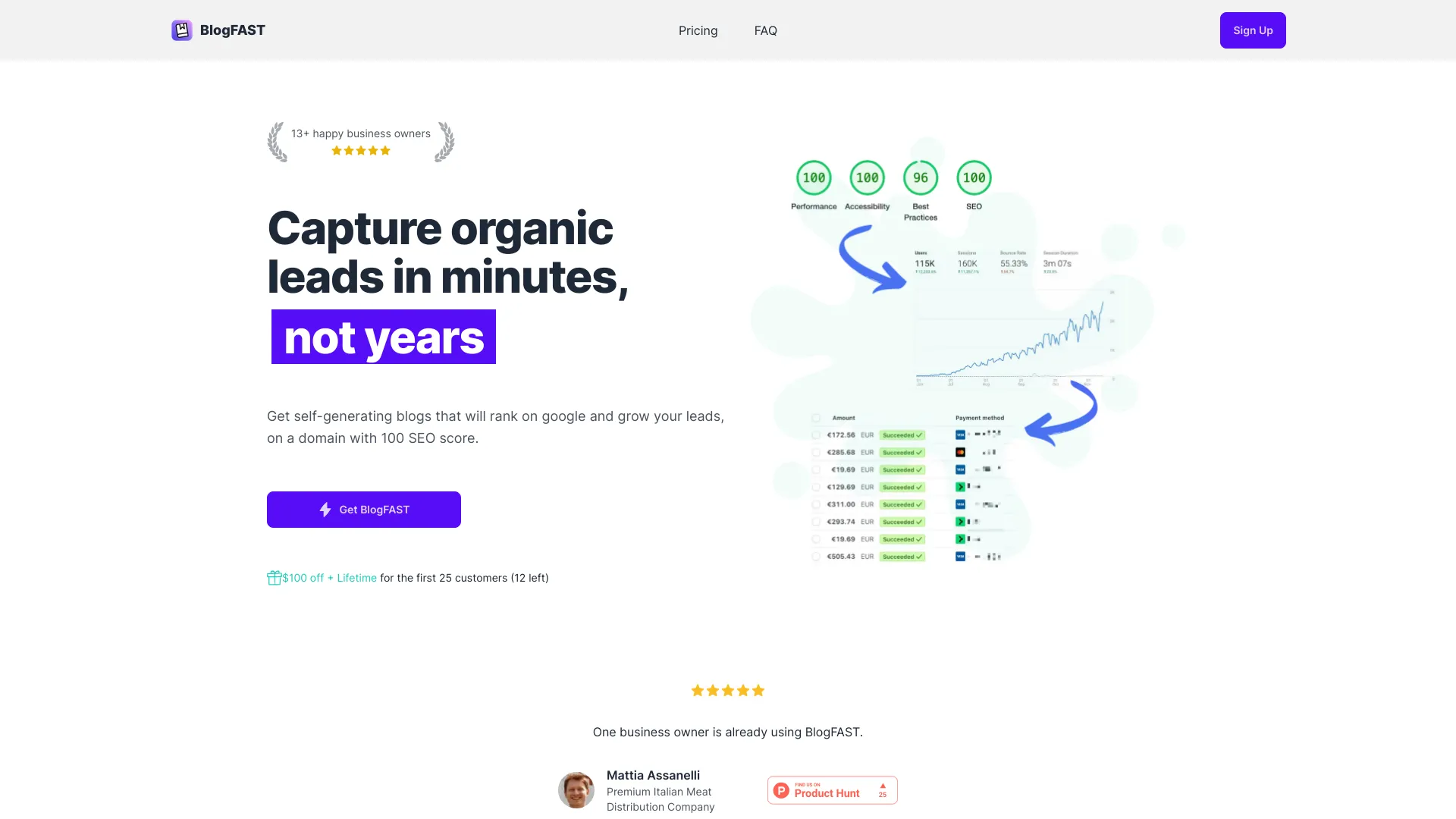 BlogFAST screenshot