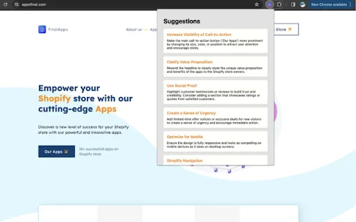 PageOptimizeAI screenshot