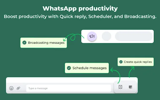WhatsApp Web Scheduler screenshot