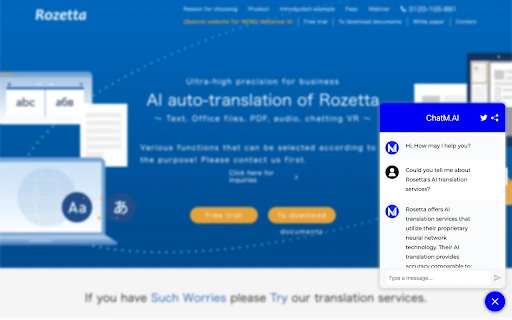 ChatM.AI screenshot