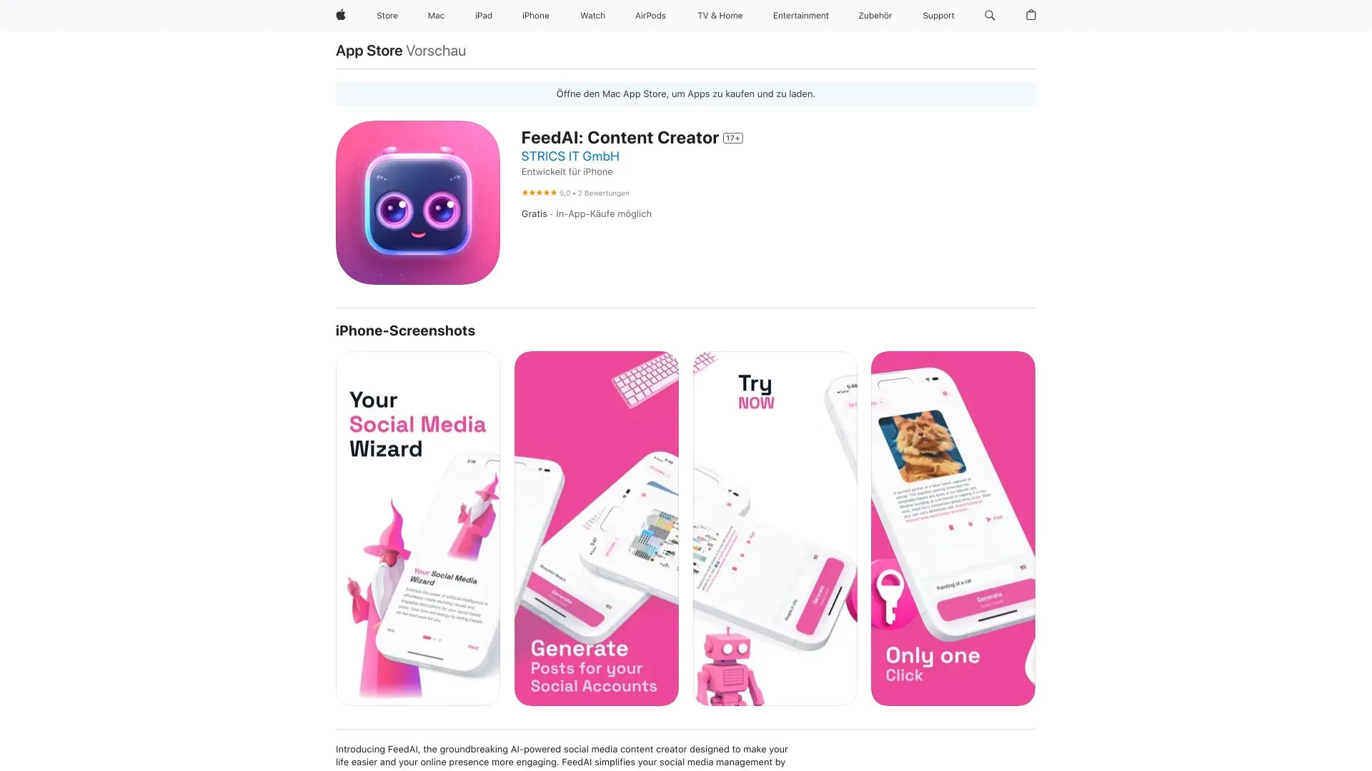 FeedAl screenshot