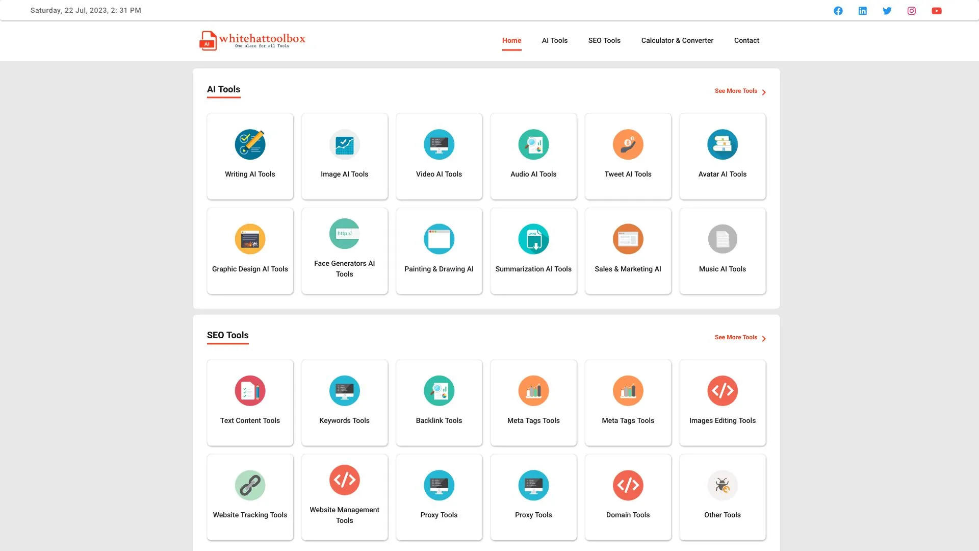 White Hat Toolbox screenshot