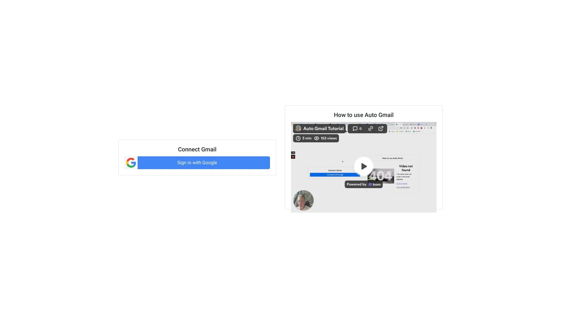 Auto Gmail screenshot