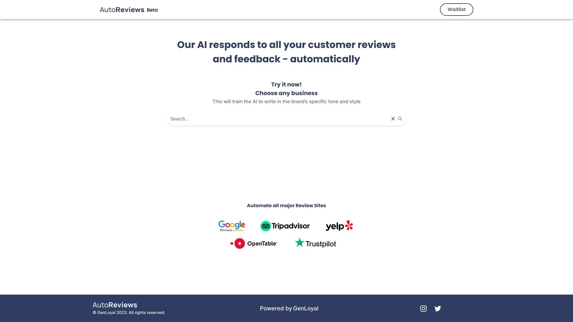 Autoreviews AI screenshot