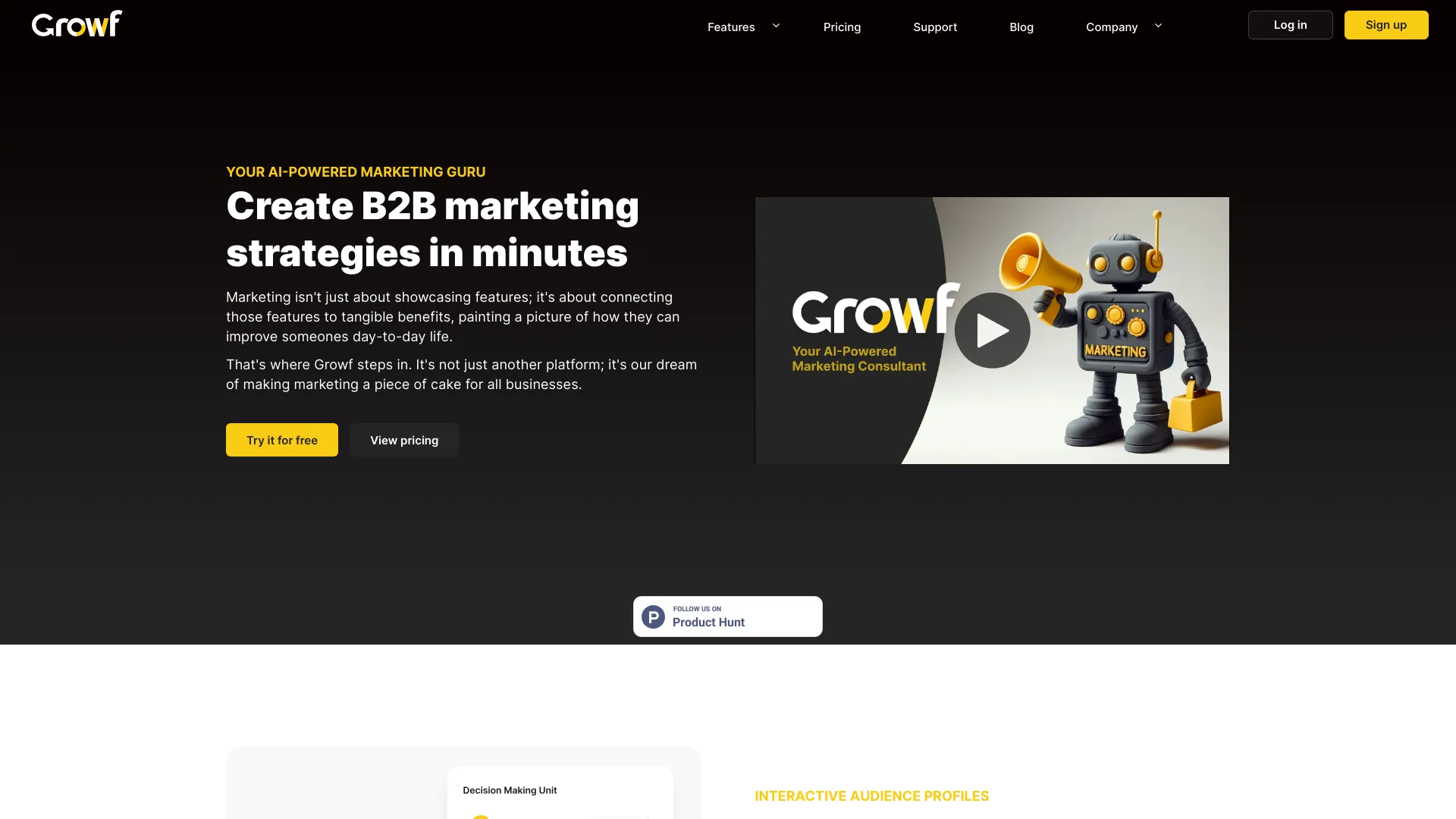 Growf screenshot