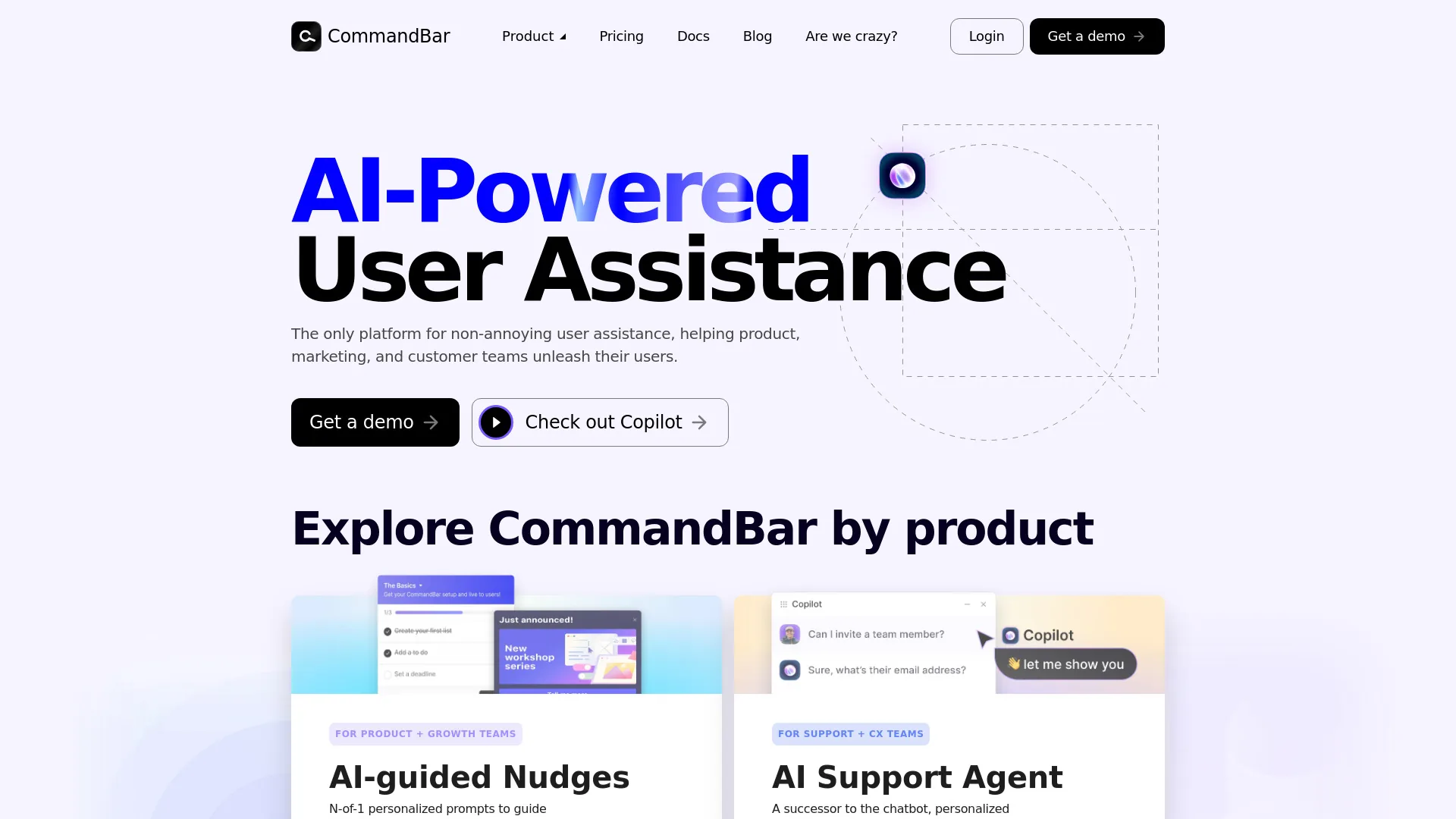 CommandBar screenshot