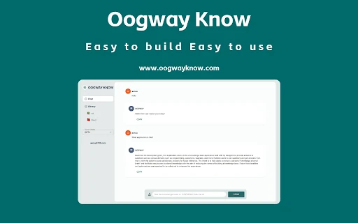 Knowledge Interaction Plugin screenshot