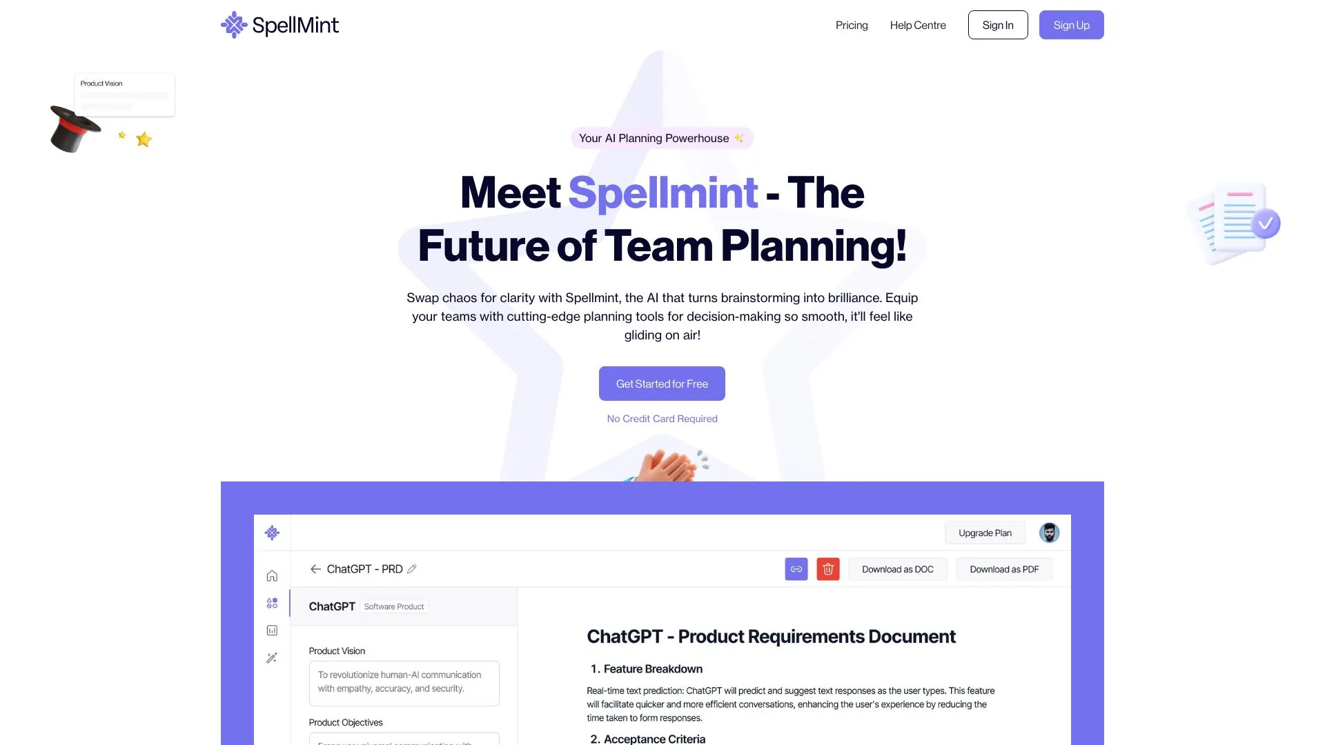 Spellmint screenshot