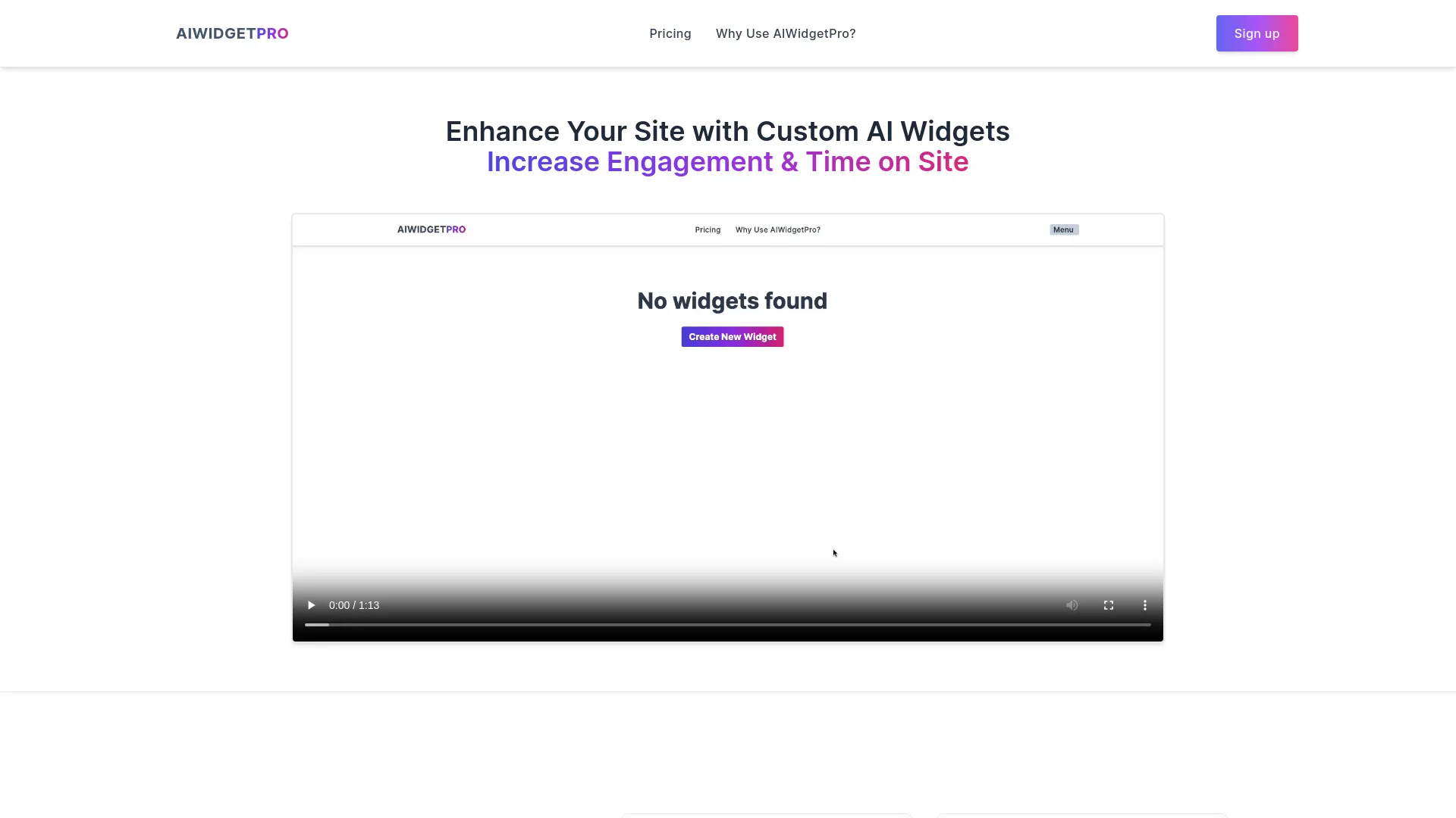 AiWidgetPro screenshot