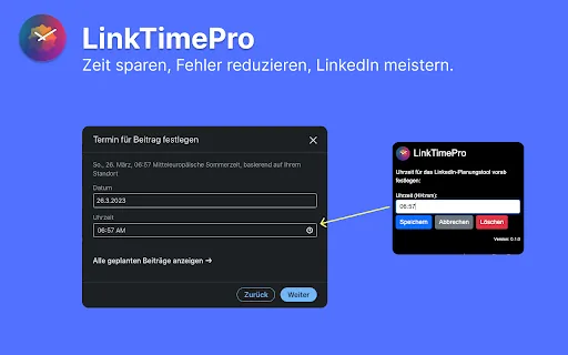 LinkedIn Post Planner screenshot