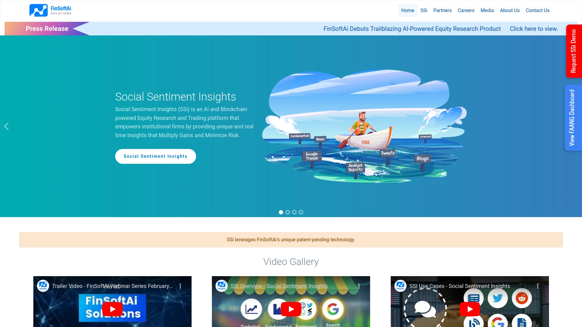 Social Sentiment Insights (SSi) screenshot
