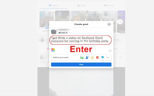 ChatGPT Browser Extension screenshot
