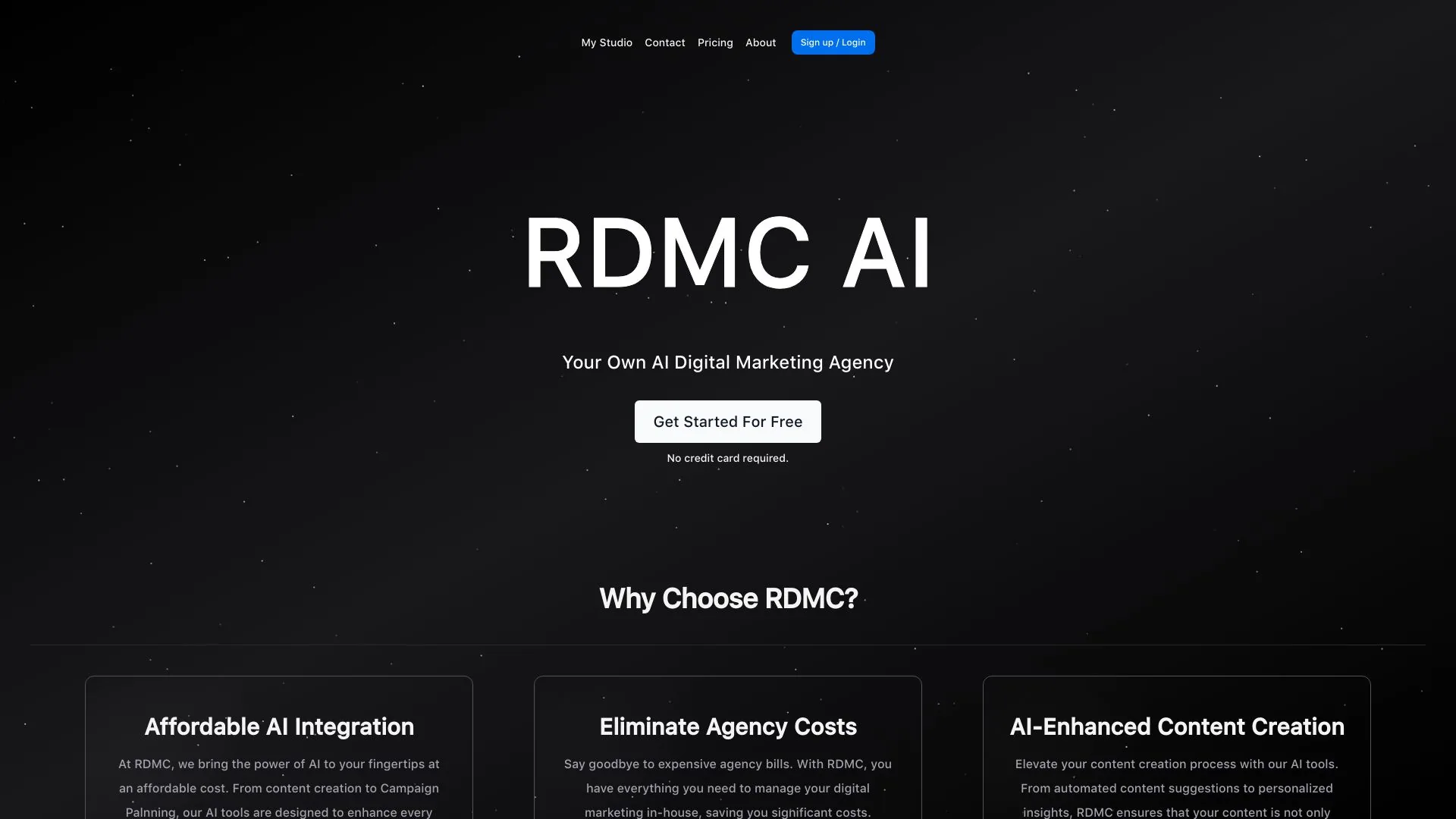RDMC AI screenshot