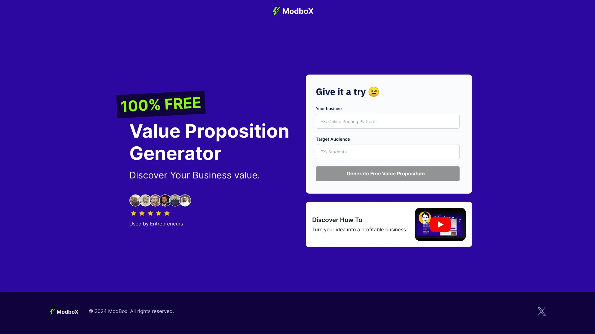 Modbox screenshot