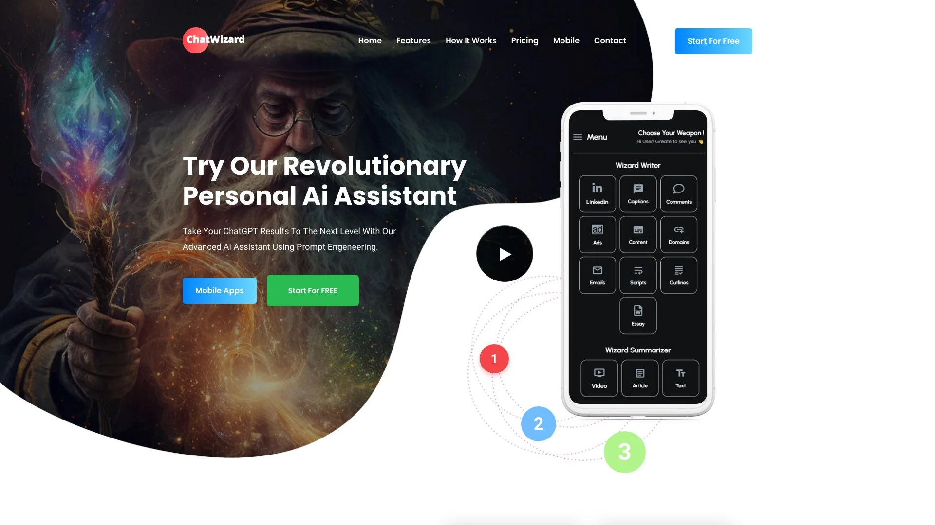 ChatWizard screenshot