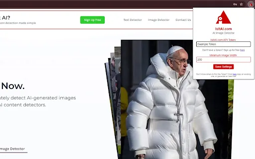 IsItAI.com screenshot