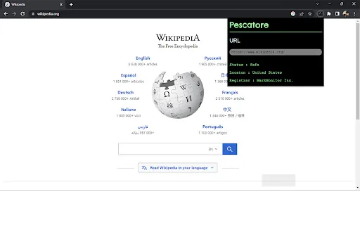 Malicious Website Checker screenshot