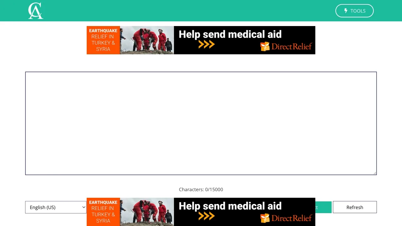 Corrector App screenshot