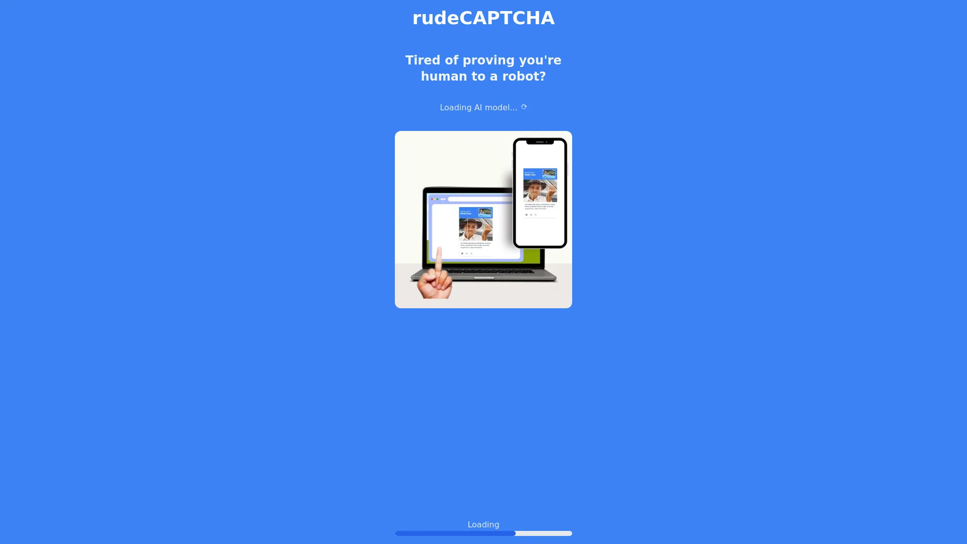 RudeCaptcha screenshot