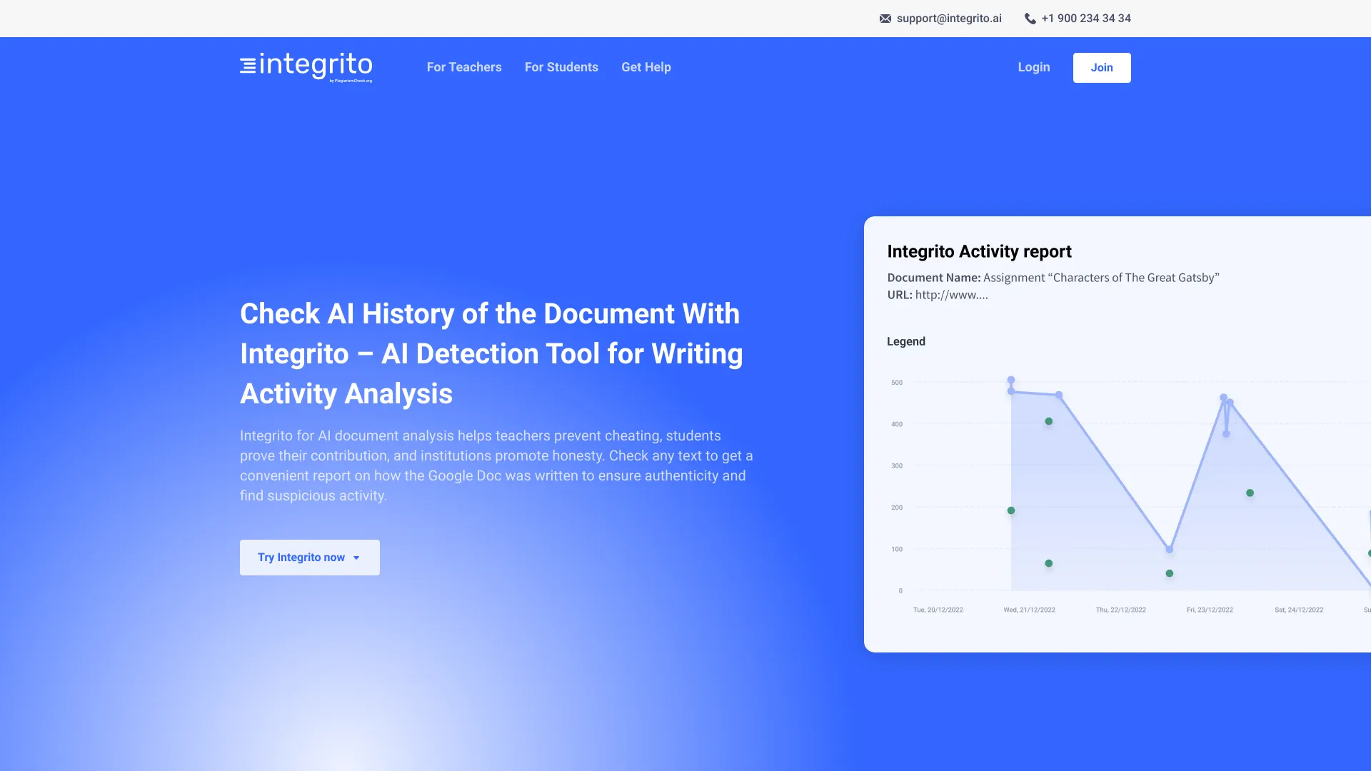 Integrito screenshot