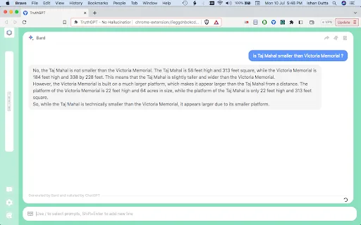 TruthGPT screenshot