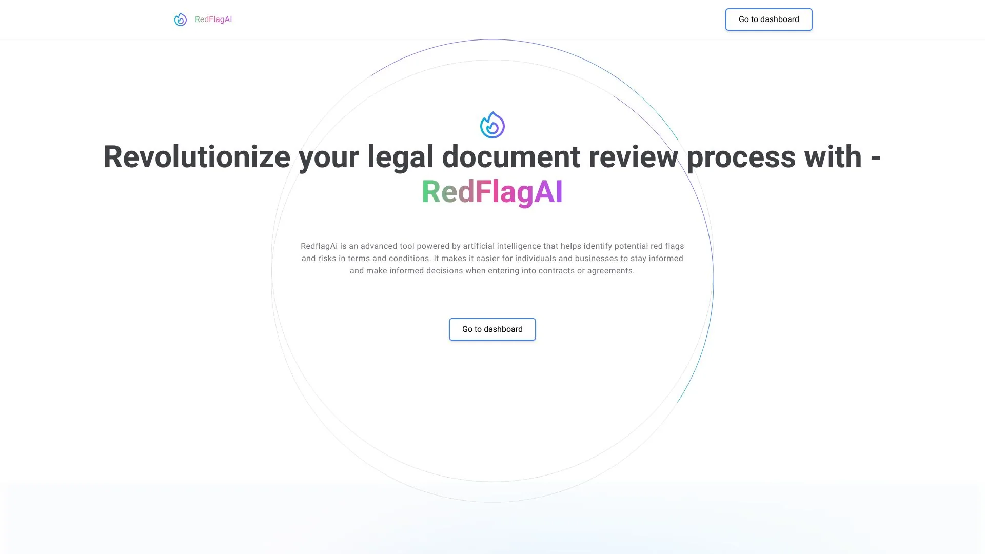 RedFlag AI screenshot