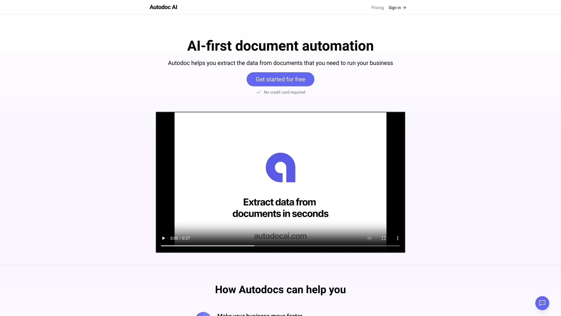 Autodoc screenshot