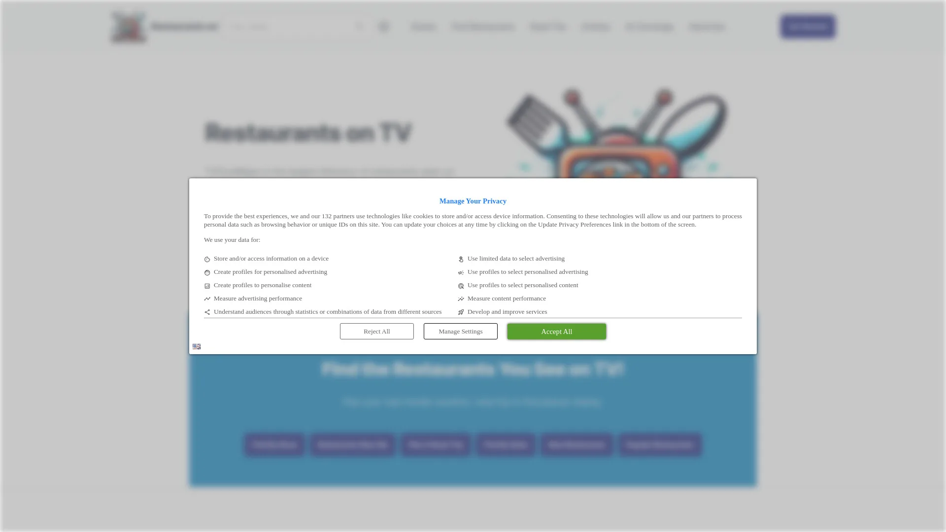 TVFoodMaps screenshot