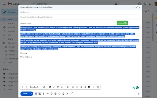 AITextImprover screenshot