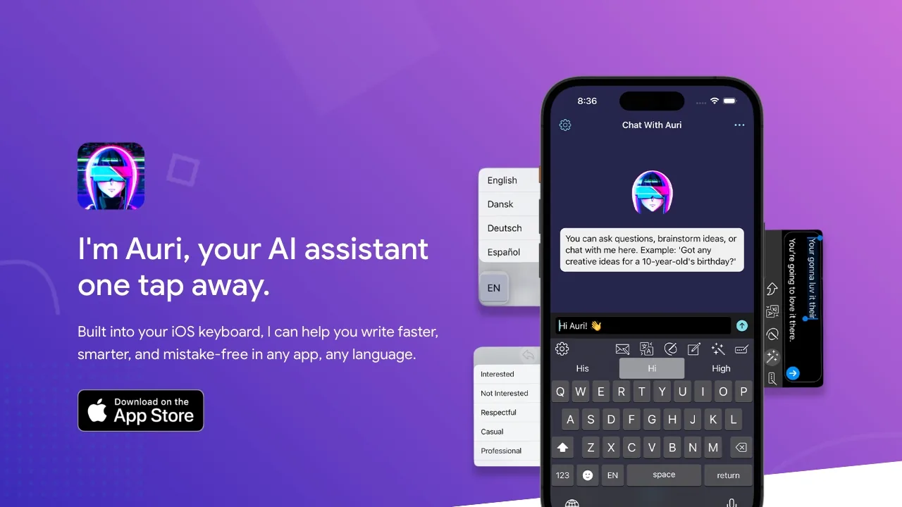 Auri.AI screenshot