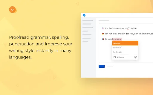 WProofreader screenshot