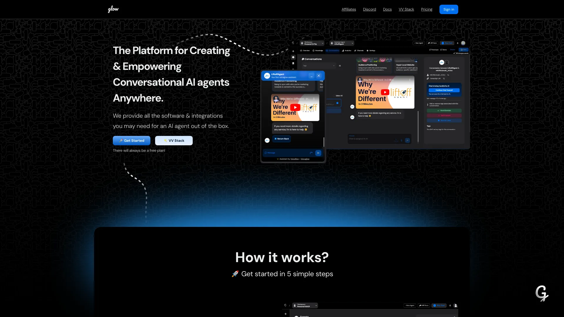 Voiceglow screenshot